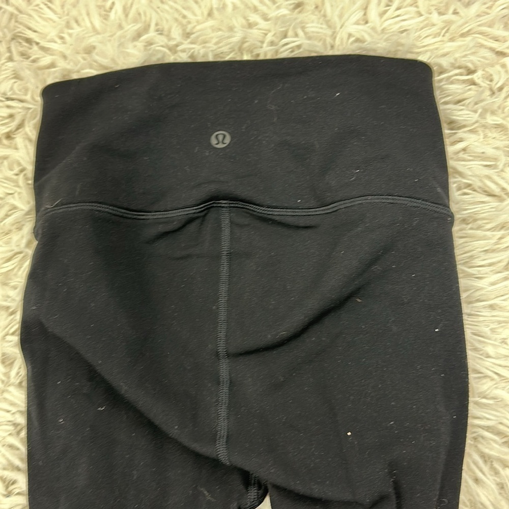 Lululemon Reveal Crop Interconnect *18" Black View 5